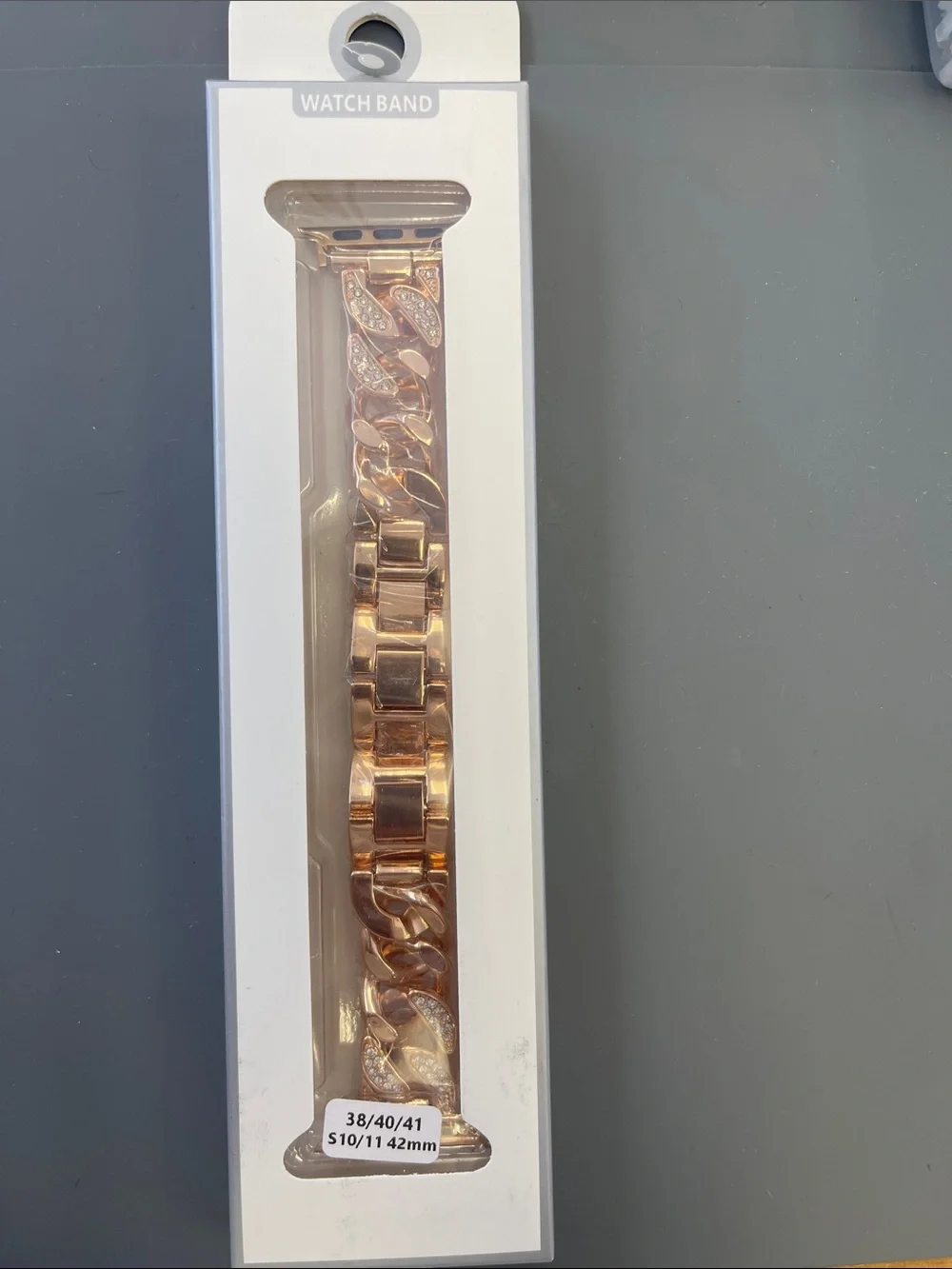 Rose Gold Diamond Bracelet Steel Band for iWatch
